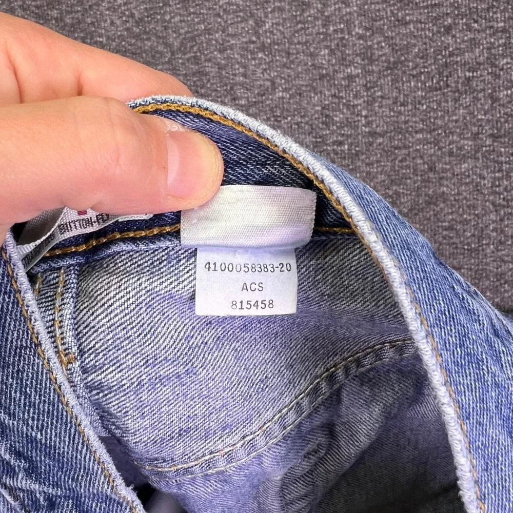 Levis 501‎ Original Jeans Mens 36x32 Blue Straight Leg Casual Casual Button Fly
